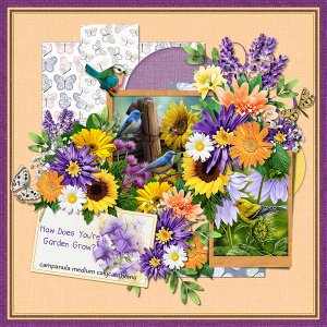 Grandmothers Garden by ADB Designs