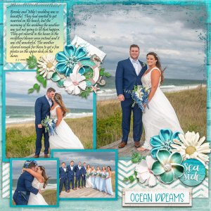 Ocean Bliss-JB + Artsy Blocks 16# 1-Miss Fish