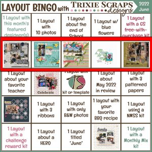 June Layout Bingo