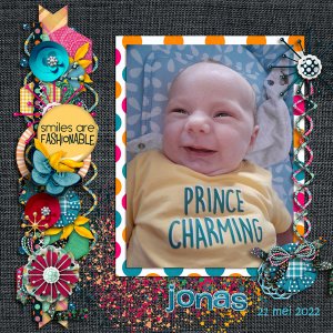 Jonas smiles
