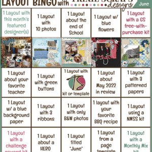 Layout Bingo Card June 2022