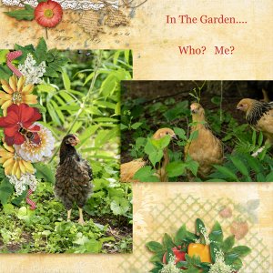 Who? Me? In The Garden - Surprise Challenge -June 2022