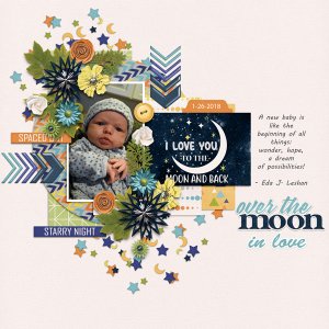 Over The Moon In Love