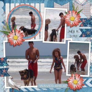 A Day at The Beach-pg1