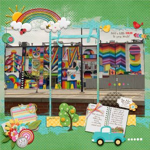 A Colorful Mural