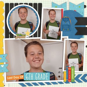 Last day of Grade 6