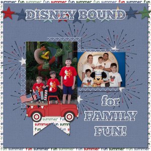 DISNEY BOUND for FAMILY FUN!