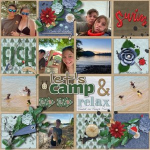 Camp + Relax