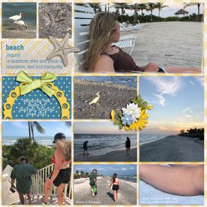Sanibel Island Florida June 2021 - On the Beach