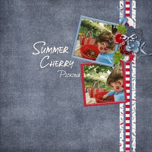 Summer cherry picking