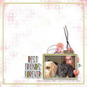 Best Friends Forever/Two Dog Selfie