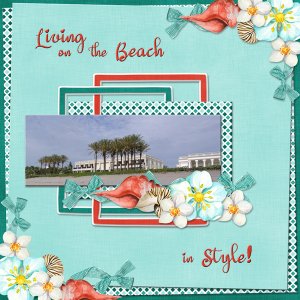 Living n the beach in style