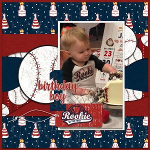 1st Birthday Boy