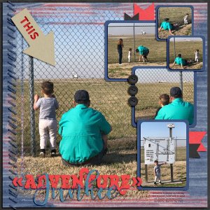 Jaxon watching the planes at TIA with Grandpa 3.26.22