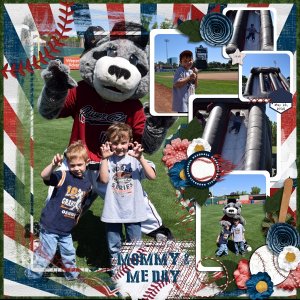 Mommy and Me Day at the Ballpark