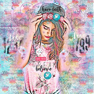 Hope,Faith,Love,Believe