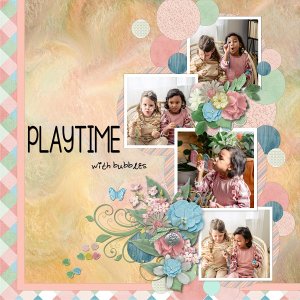Playtime with bubbles