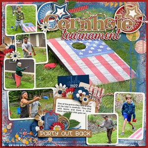 Cornhole-game