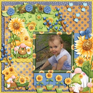Hailey And the Gnomes - Designer Challenge July 2022