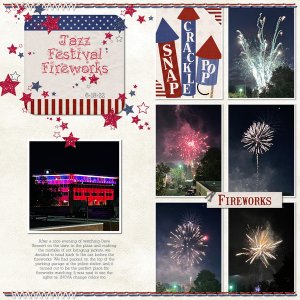 Jazz Festival Fireworks
