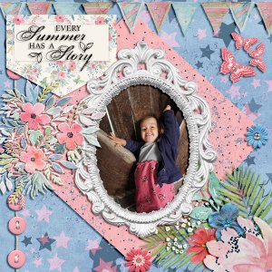 Hanging Out - brush Challenge -Alexis -July 2022
