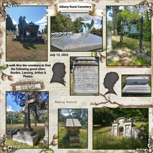 Cemetery Walk - Inspiration Challenge - July 2022