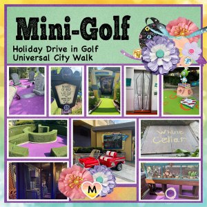 M is for Mini-Golf