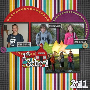 1st Day of School 2011