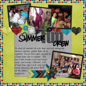 Summer Fun Crew Day 1