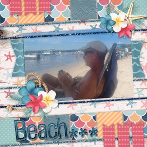 Beautiful Summer Days-LDrag, Template #2 Challenge GS