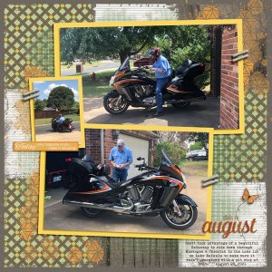 Scott going for a ride - 8.28.2021