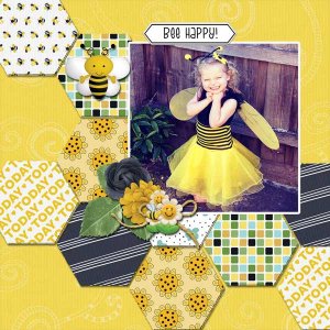 Bee Happy by Memory Mosaic