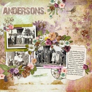 Anderson family and farm