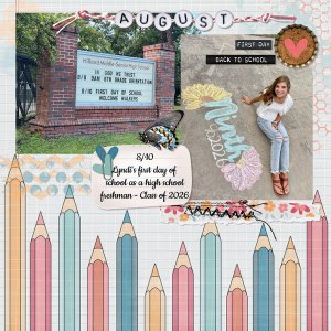 8/2022 My Memories - 1st Day of School