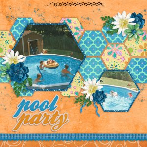 Backyard Vibes-Aimee, Surprise Challenge Magical Scraps
