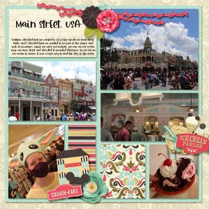 Main Street USA Disney World