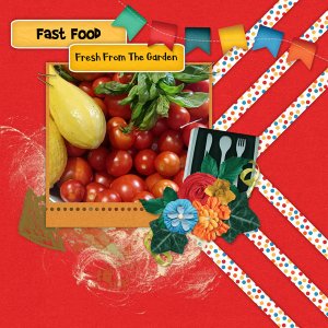 Let's Eat Fast Food-Memory Mosaic