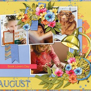 Aug Calendar Topper