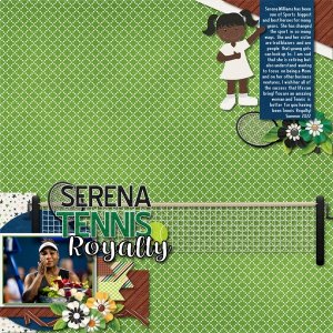 Serena Tennis Royalty