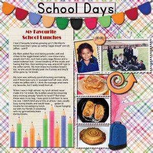 My favourite school lunches