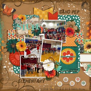Band Pep at Elementary School