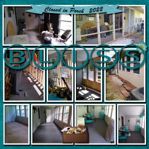Enclosing porch