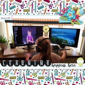 Learning happens here