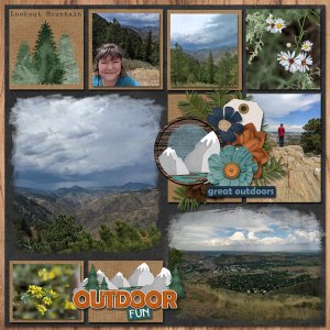 Looking out Lookout Mountain