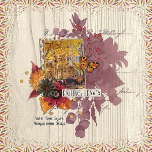 falling leaves