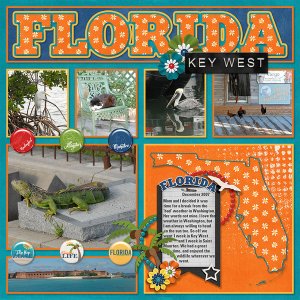 Kit by Designs by Connie Prince called Travelogue Florida