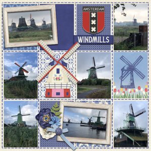 Windmills of Amsterdam