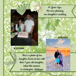 9/2022 GS 14th BD - Then + Now with Memory Mosaic