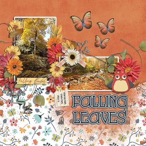 falling leaves