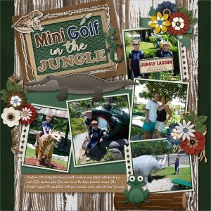 Mini Golf in the Jungle